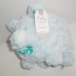 Ganz Payton Plush Piggy Bank NWT